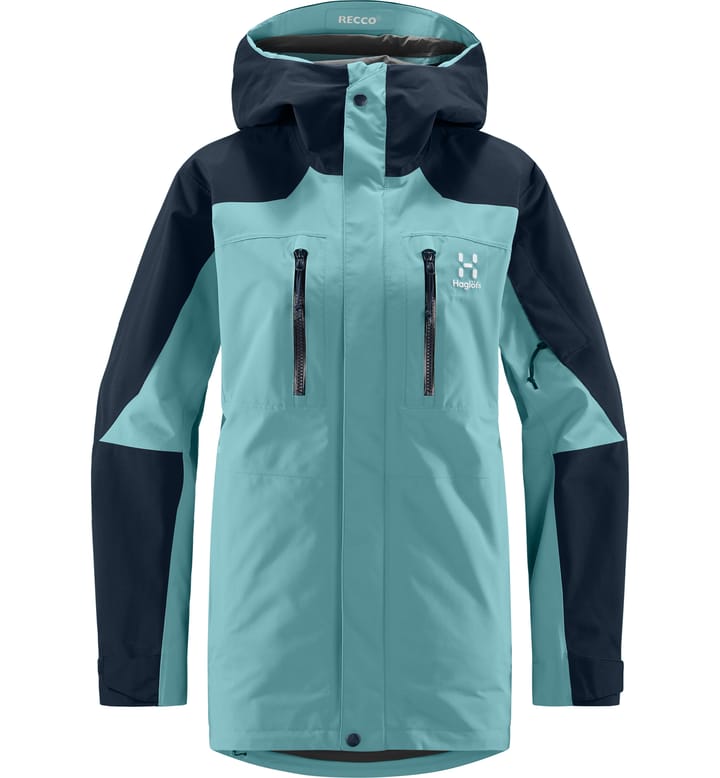 Elation GTX Jacket Women Frost blue/Tarn blue