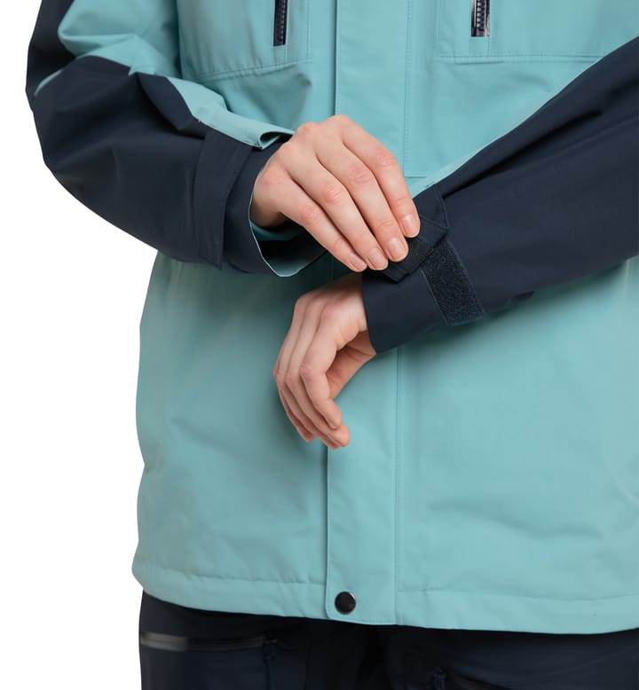 Elation GTX Jacket Women Frost blue/Tarn blue