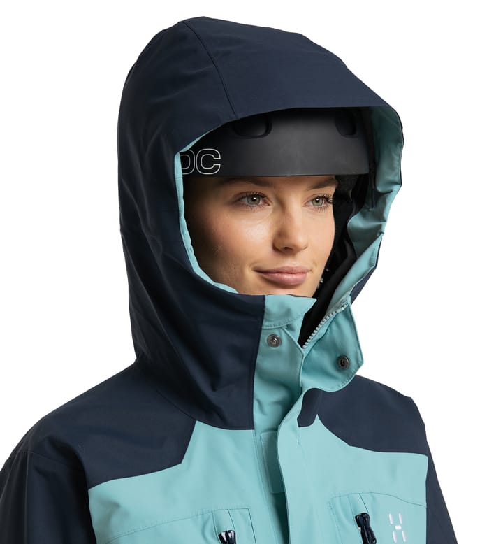 Elation GTX Jacket Women Frost blue/Tarn blue