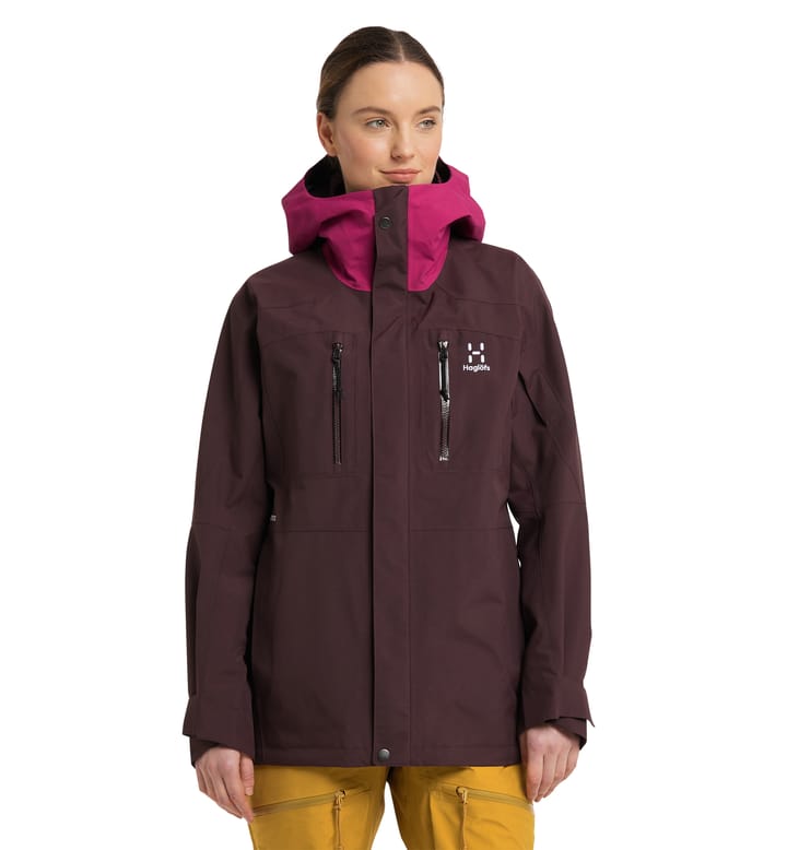 Elation GTX Jacket Women Burgundy Brown/Deep Pink Elation GTX Jacket Women Burgundy Brown/Deep Pink