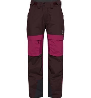 Elation GTX Pant Women Burgundy Brown/Deep Pink