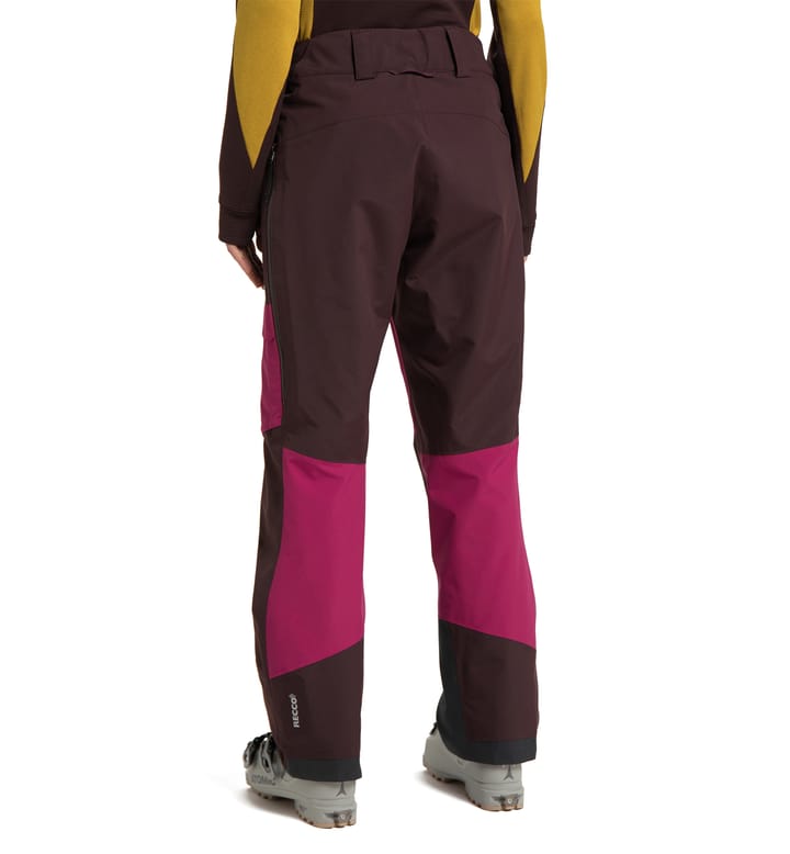 Elation GTX Pant Women Burgundy Brown/Deep Pink