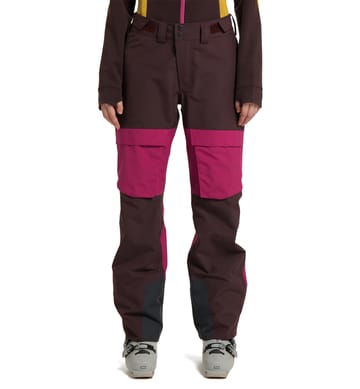 Elation GTX Pant Women Burgundy Brown/Deep Pink