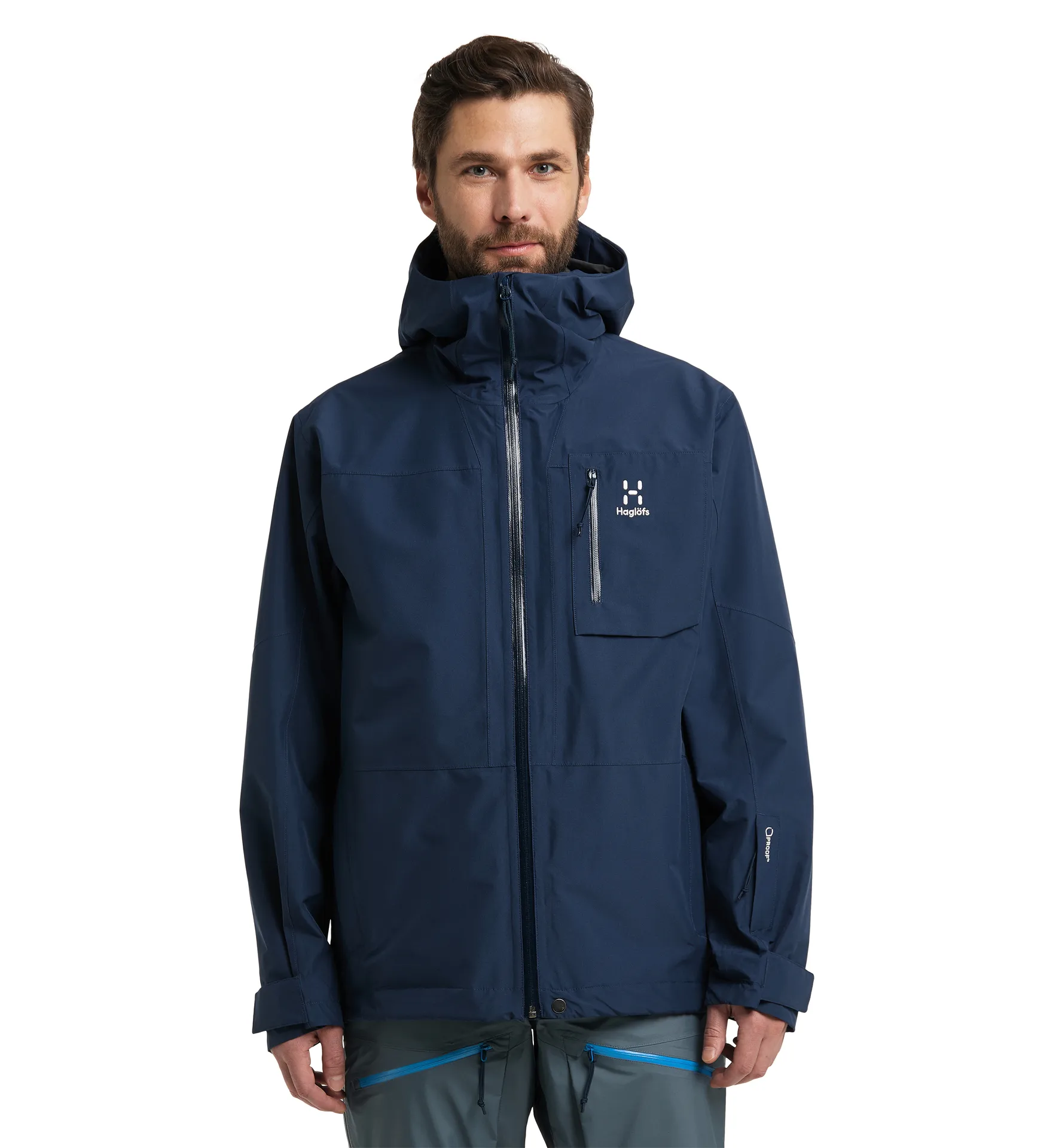 Lumi Jacket Men Tarn Blue
