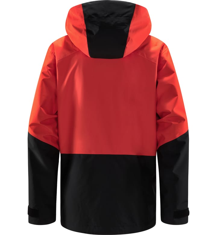 Lumi Jacket Men Habanero/True Black