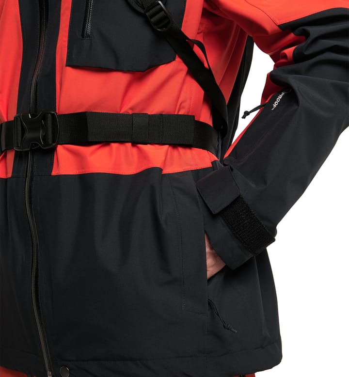 Lumi Jacket Men Habanero/True Black Lumi Jacket Men Habanero/True Black