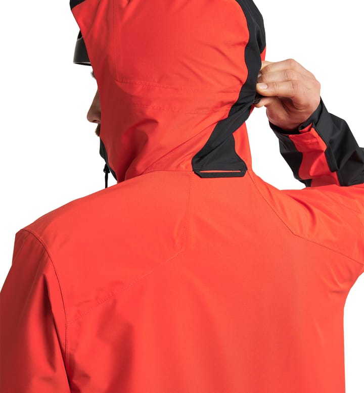 Lumi Jacket Men Habanero/True Black Lumi Jacket Men Habanero/True Black