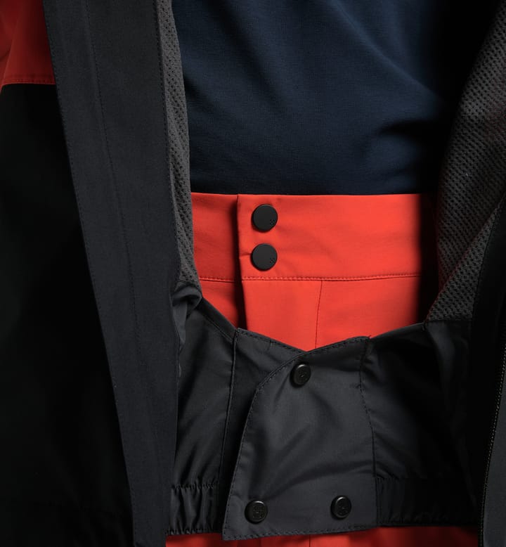 Lumi Jacket Men Habanero/True Black Lumi Jacket Men Habanero/True Black
