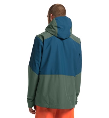 Lumi Jacket Men Dark Ocean/Fjell Green