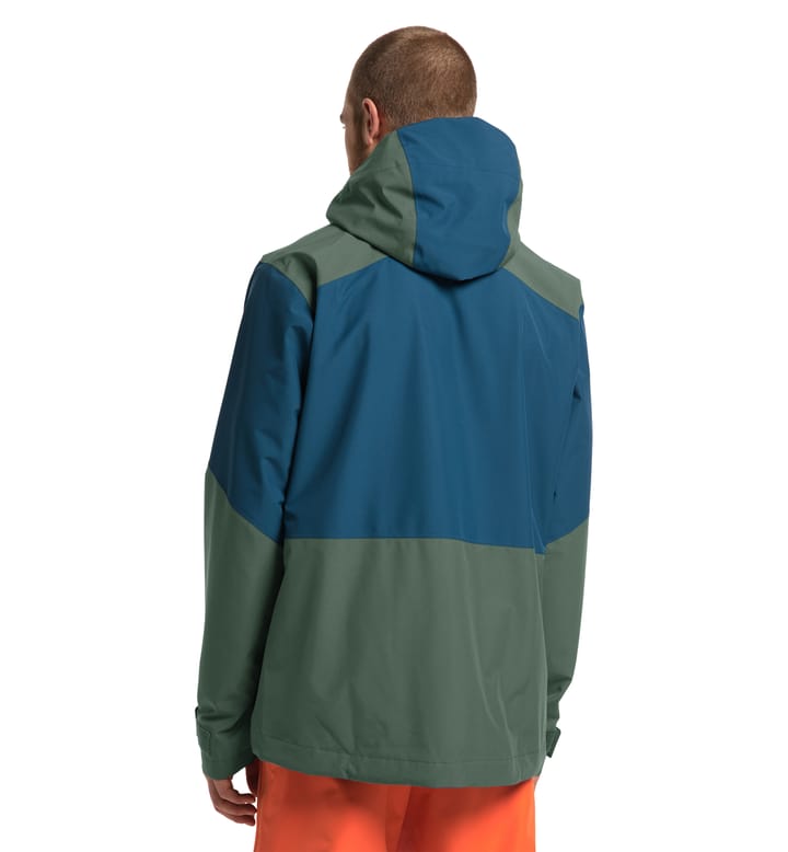 Lumi Jacket Men Dark Ocean/Fjell Green