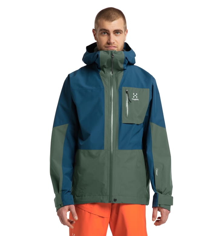 Lumi Jacket Men Dark Ocean/Fjell Green