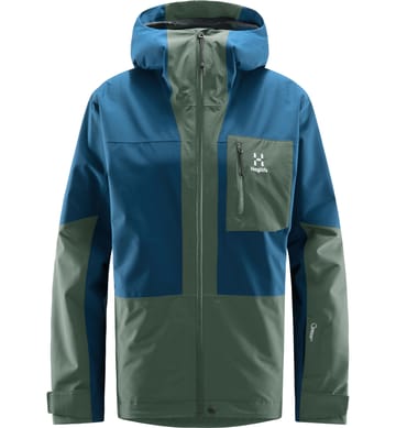 Lumi Jacket Men Dark Ocean/Fjell Green