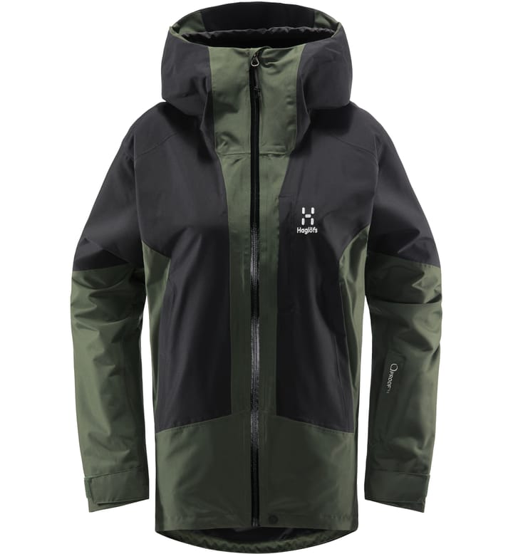 Lumi Jacket Women Fjell Green/True Black