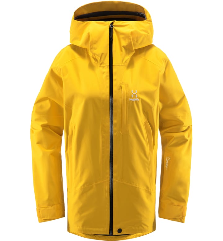 Lumi Jacket Women Pumpkin Yellow