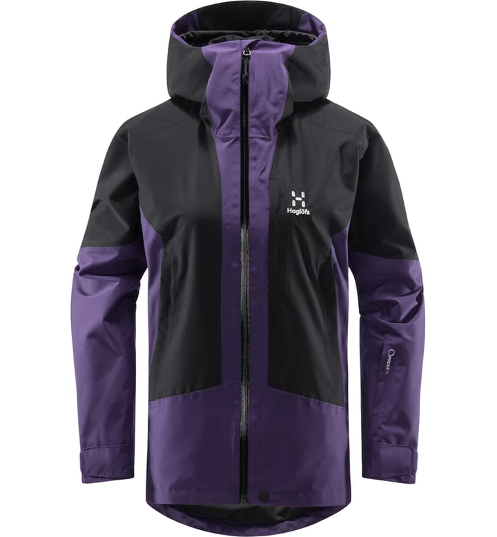 Lumi Jacket Women Purple Rain/True Black