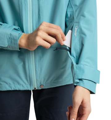 Lumi Jacket Women Frost Blue