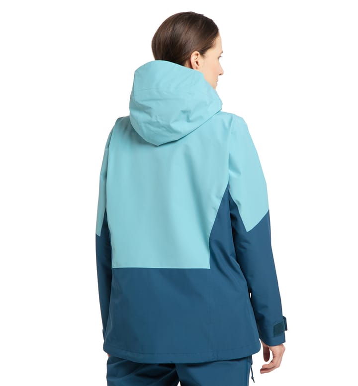 Lumi Jacket Women Dark Ocean/Frost Blue