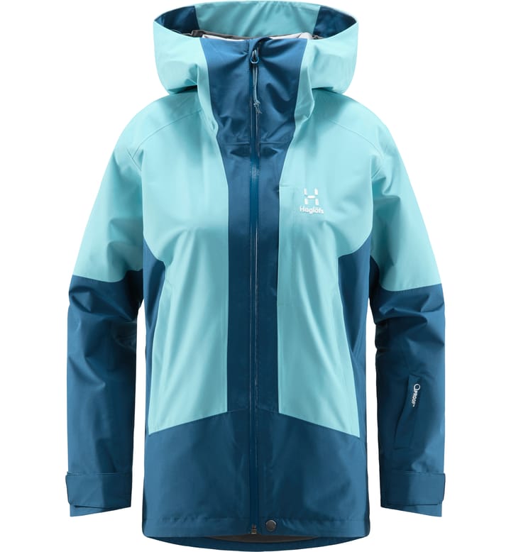 Lumi Jacket Women Dark Ocean/Frost Blue