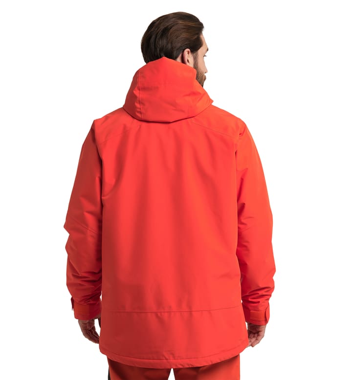 Lumi Insulated Jacket Men Habanero