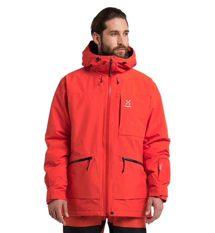 Lumi Insulated Jacket Men Habanero Lumi Insulated Jacket Men Habanero