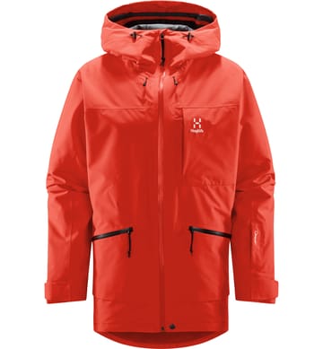 Lumi Insulated Jacket Men Habanero