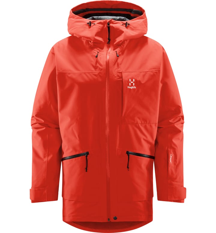 Lumi Insulated Jacket Men Habanero