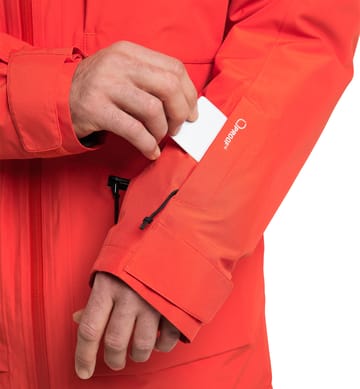 Lumi Insulated Jacket Men Habanero