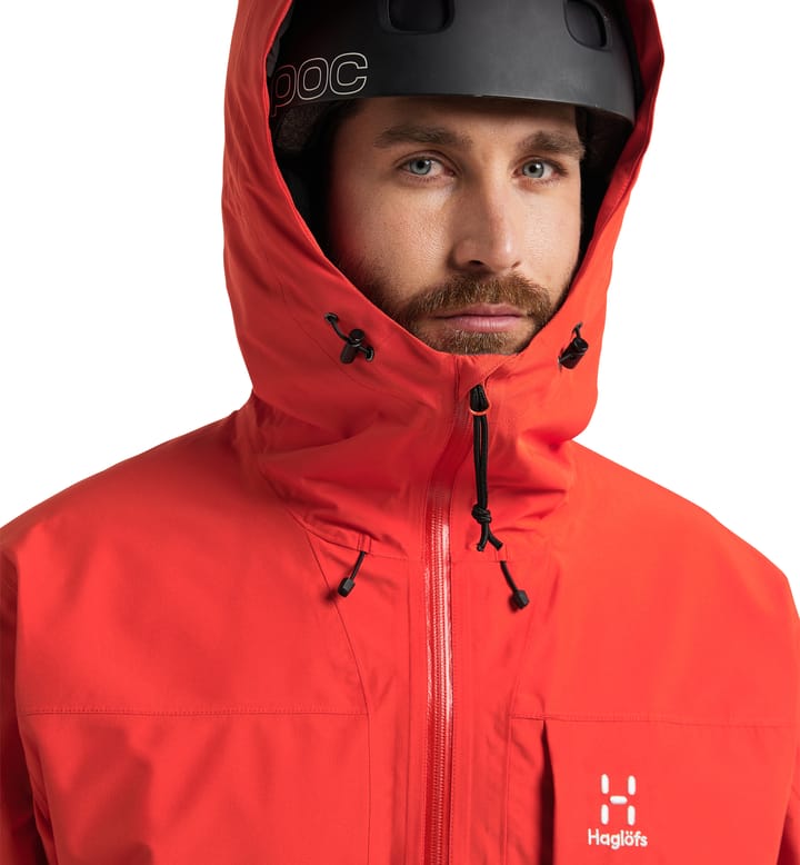 Lumi Insulated Jacket Men Habanero