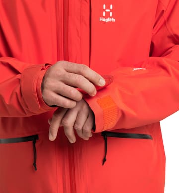 Lumi Insulated Jacket Men Habanero