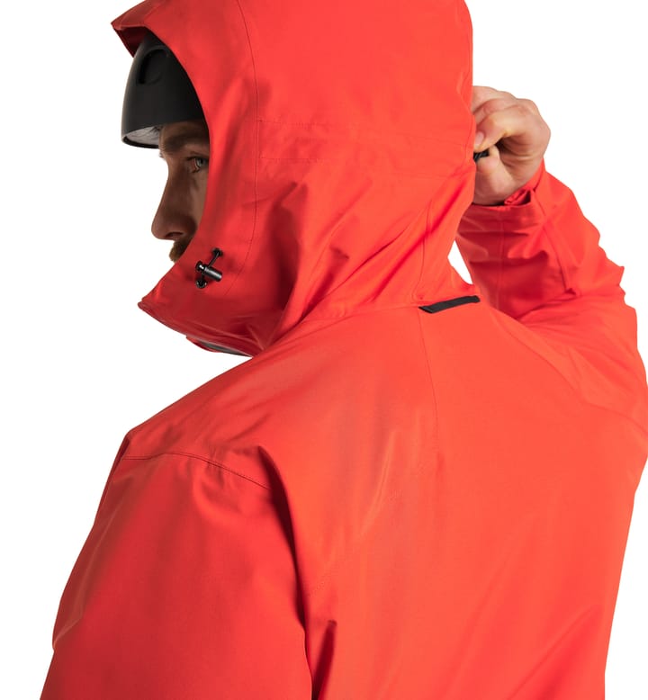 Lumi Insulated Jacket Men Habanero