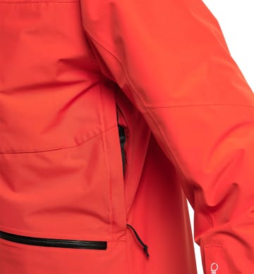 Lumi Insulated Jacket Men Habanero