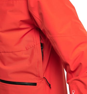 Lumi Insulated Jacket Men Habanero