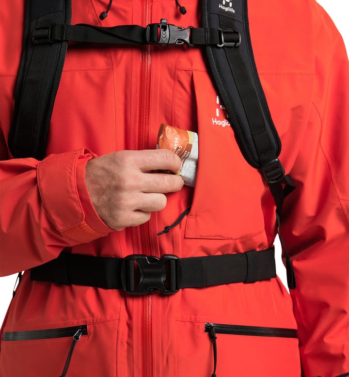 Lumi Insulated Jacket Men Habanero