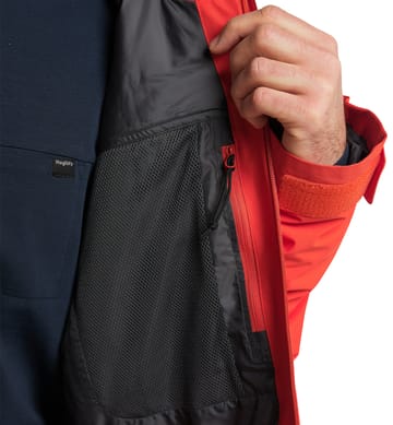 Lumi Insulated Jacket Men Habanero