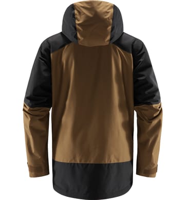Lumi Insulated Jacket Men Teak Brown/True Black