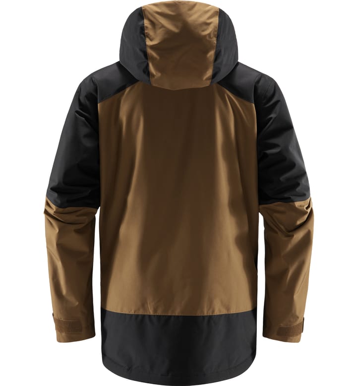 Lumi Insulated Jacket Men Teak Brown/True Black