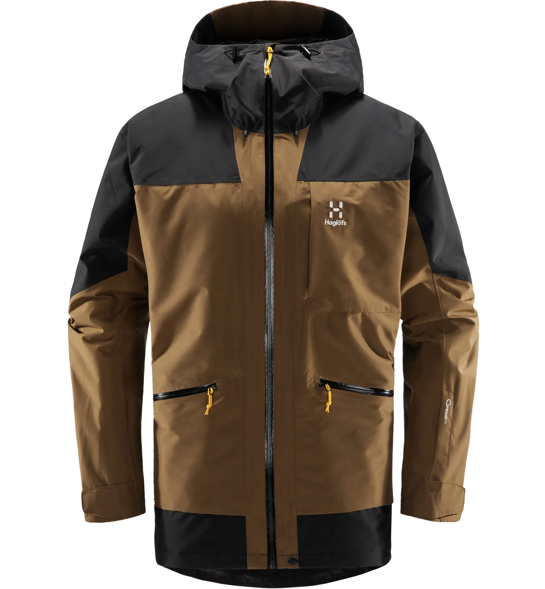 Lumi Insulated Jacket Men Teak Brown/True Black