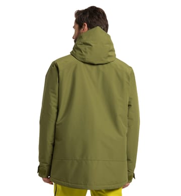 Lumi Insulated Jacket Men Olive Green