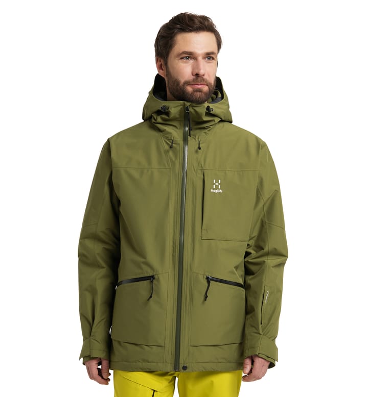 Lumi Insulated Jacket Men Olive Green