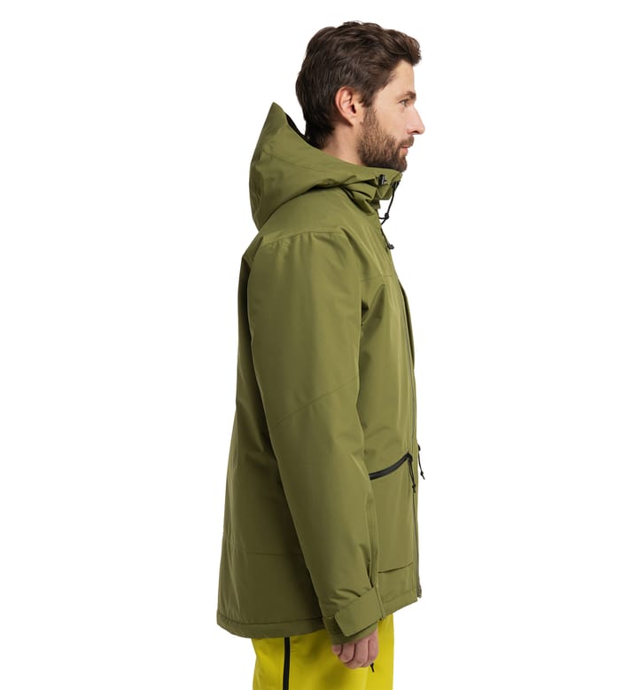 Lumi Insulated Jacket Men Olive Green