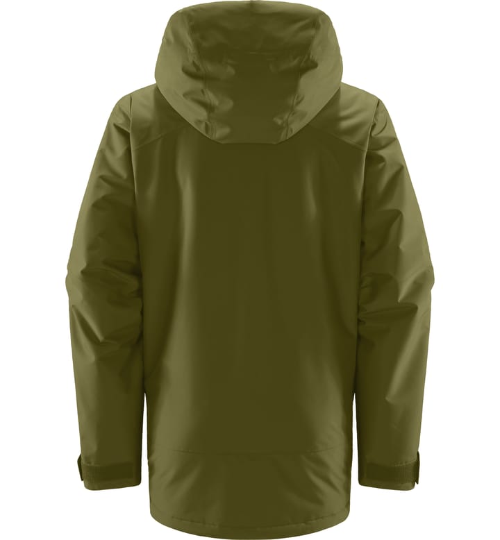 Lumi Insulated Jacket Men Olive Green