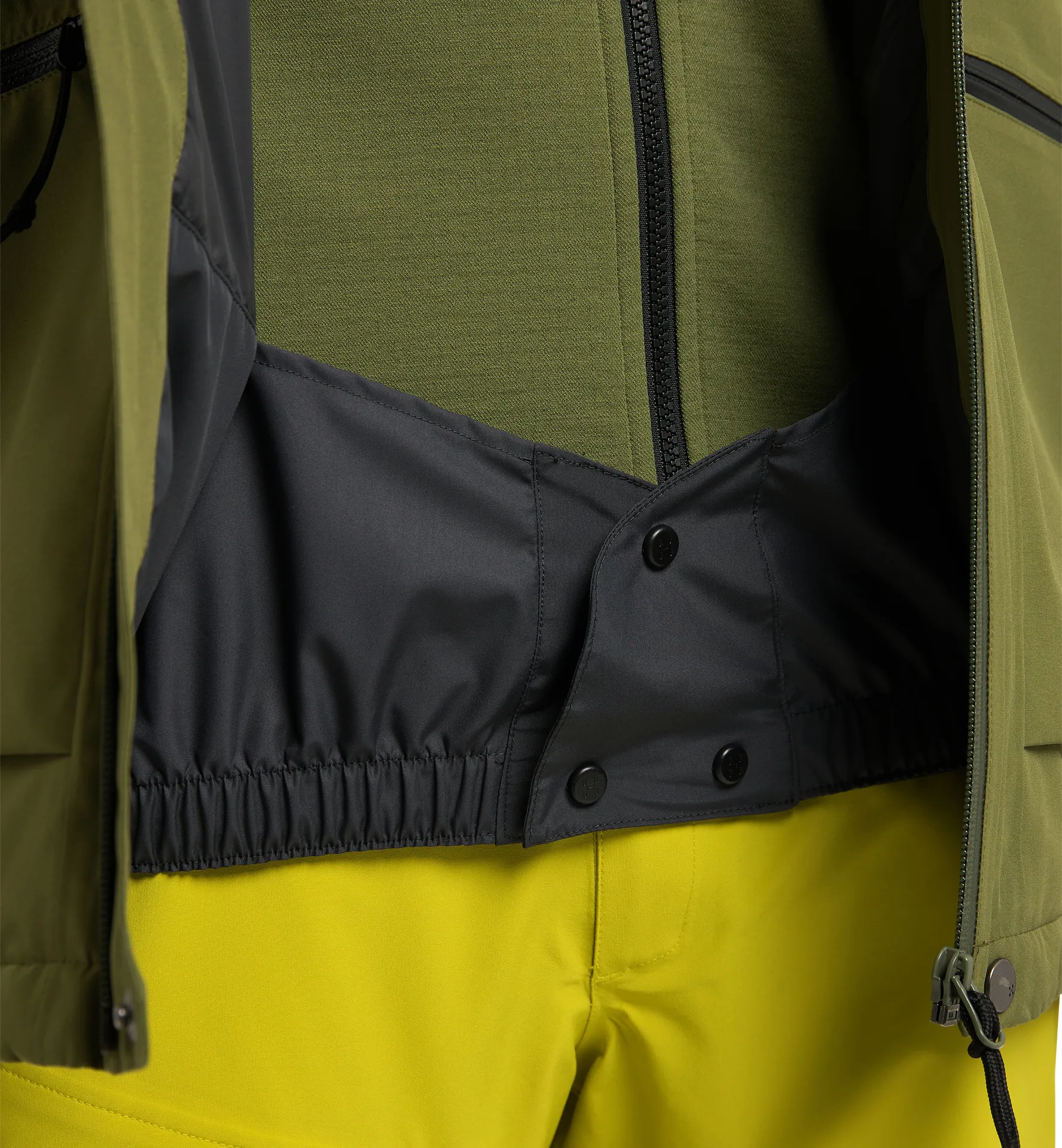 Lumi Insulated Jacket Men Olive Green