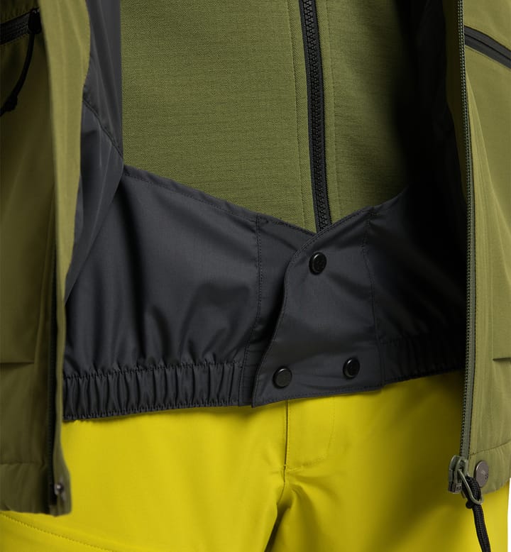 Lumi Insulated Jacket Men Olive Green