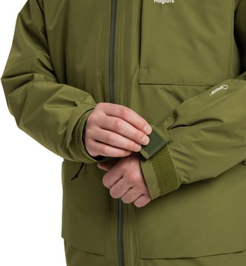 Lumi Insulated Jacket Men Olive Green