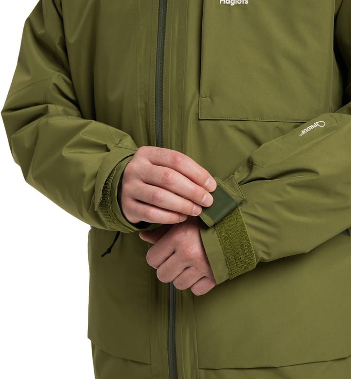 Lumi Insulated Jacket Men Olive Green Lumi Insulated Jacket Men Olive Green