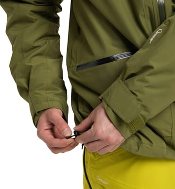 Lumi Insulated Jacket Men Olive Green