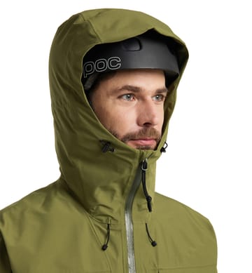 Lumi Insulated Jacket Men Olive Green