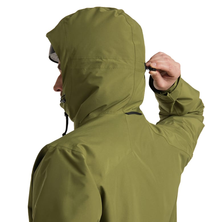 Lumi Insulated Jacket Men Olive Green