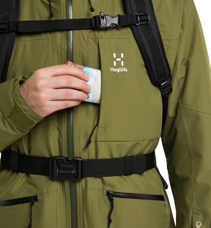 Lumi Insulated Jacket Men Olive Green