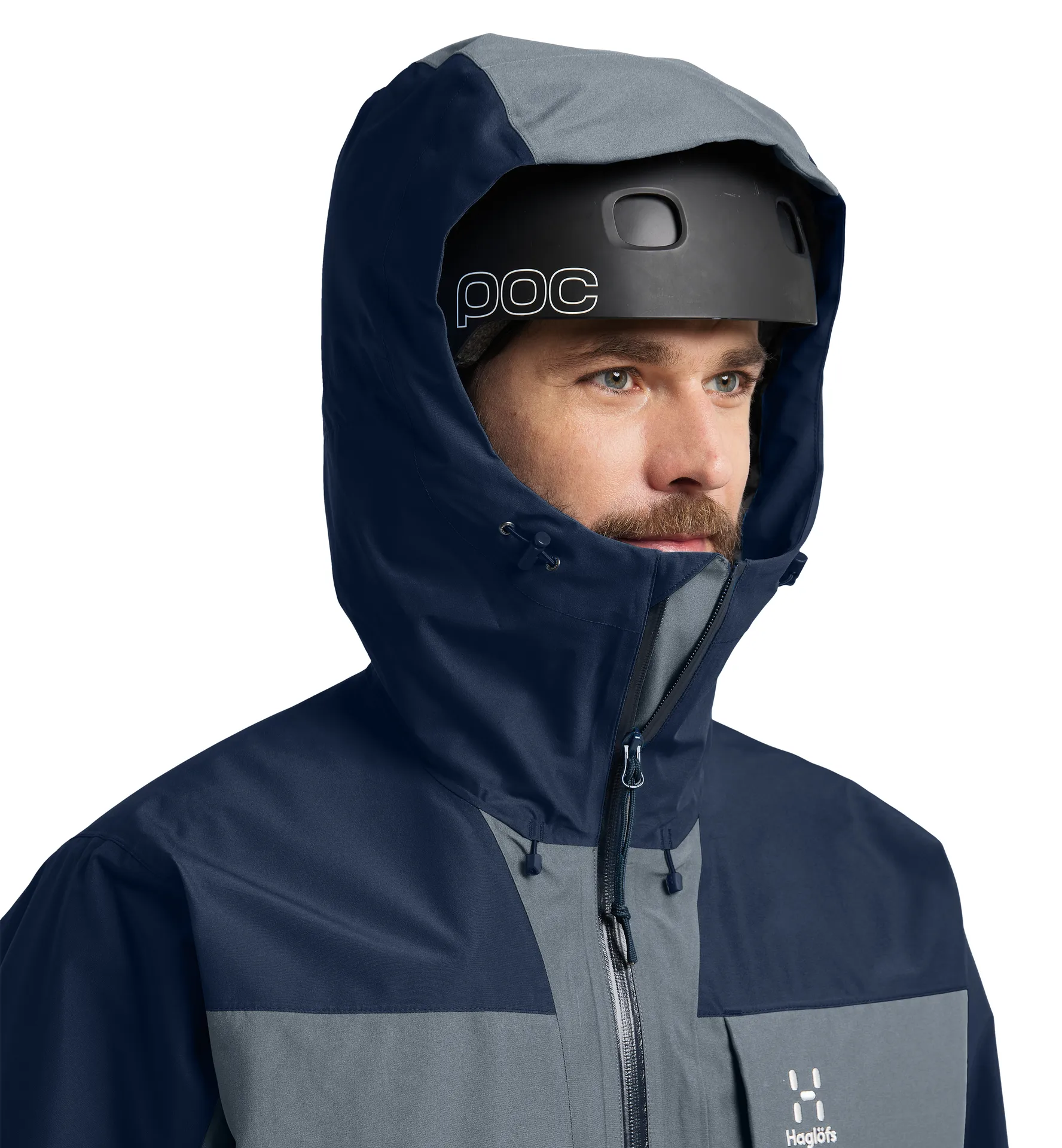 Lumi Insulated Jacket Men Steel Blue/Tarn Blue